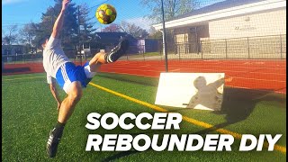 Soccer DIY Rebounder - Create Your Own Rebounder For CHEAP!! image