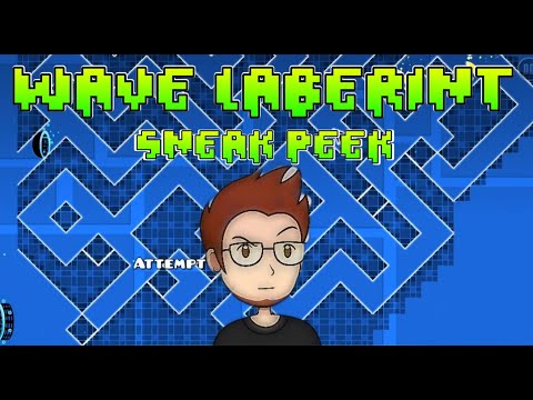 Geometry Dash 2.2 UPDATE Sneak Peek Wave Laberint | Fanmade