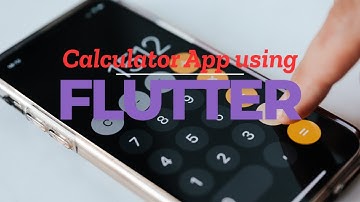 Flutter Calculator App Tutorial | Build a Simple Calculator with Flutter