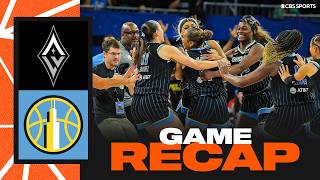 Sydney Taylor hits game-winner as Sky stun Aces | WNBA Recap