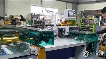 SHPF-400P Automatic Plastic Coil Punch and Bind Machine