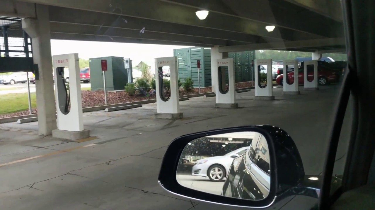 Tesla Supercharger Savannah, YouTube
