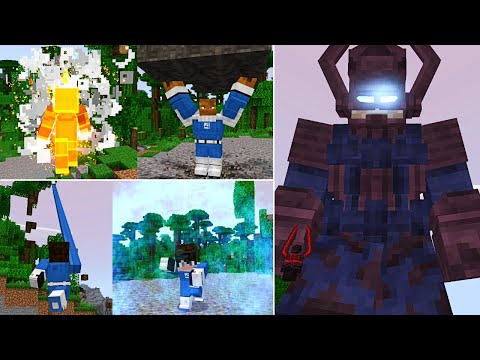 INCREIBLE ACTUALIZACION Mejor Addon de SuperHeroes para Minecraft PE