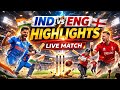 INDIA vs ENGLAND HIGHLIGHTS 🏏 2nd Semi Final | High Voltage Thriller |T20 World Cup Live Match Today