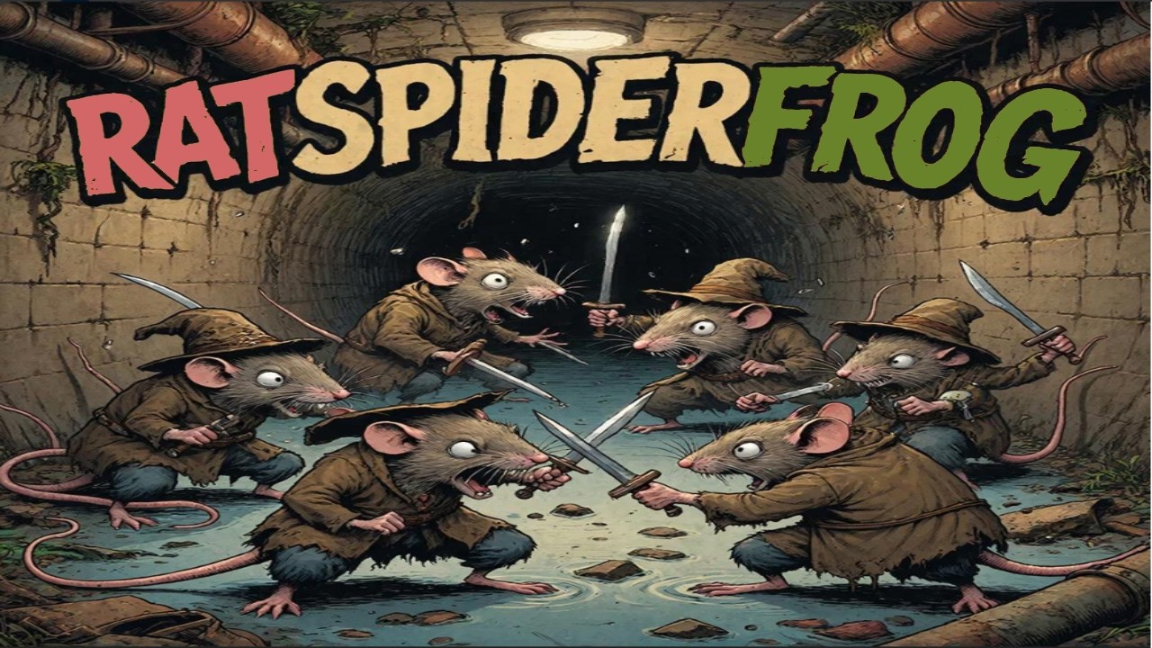 RatSpiderFrog - ЭКСПЕРЕМЕНТ В ПОДВАЛЕ