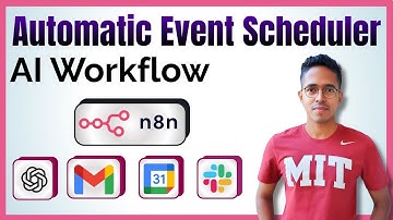 Build a Smart AI Event Scheduler with N8N + GPT + Slack + Google Calendar (No Code!)