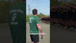 Amid Tensions With Cuba Hegseth Does PT with Guantanamo Bay Troops #shorts