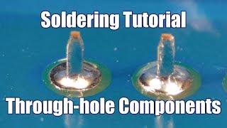 SDG #066 Solder Throughhole Components  Soldering Techniques #02