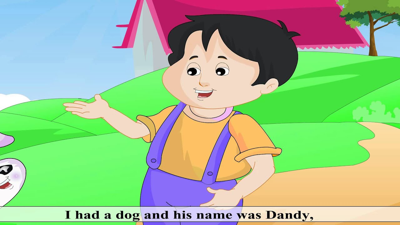 I Had A Dog And His Name Was Sally Nursery Rhyme for Children Kids