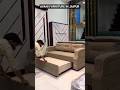 Luxury Sofa Cum Bed | 2 in 1 Smart Furniture Design 🛋️🛏️ | Space Saving Sofa Bed#furniture #viral