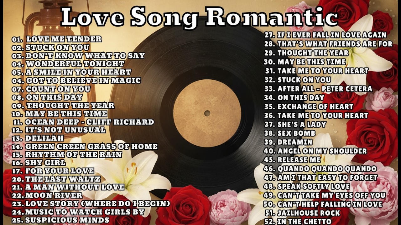 Oldies But Goodies Love Songs Chicago, Tom Jones, Bee Gees, Lionel Richie, Andy Williams, Céline Dio