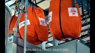 Aramark’s Sanitizing Wash Process for Healthcare Clients