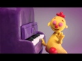 ClayPlay - Play Doh Stop Motion Animation - Piano Episode