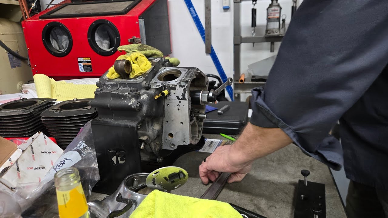 Переборка двигателя Harley Davidson Evolution (Часть 2)