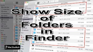 How To Show File and Folder Info in Finder