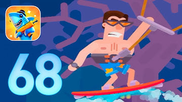 Bowmasters: Gameplay Walkthrough Part 68 - Kiteboarder Unlocked! (iOS, Android)