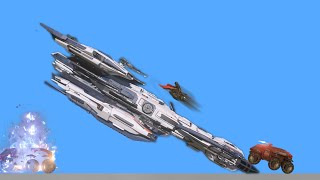 The Constellation Ramp - Star Citizen Shenanigans