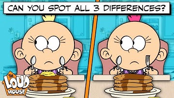 Spot The Difference Game #1 🧩 | The Loud House
