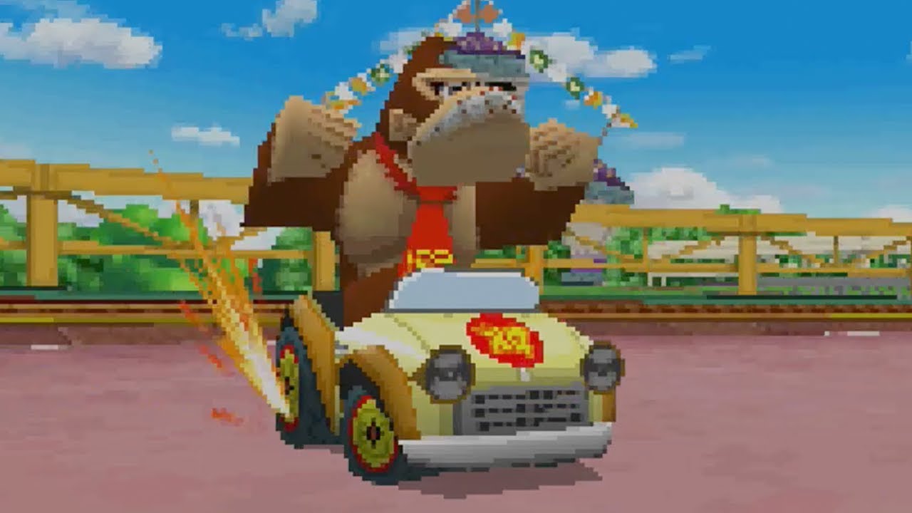 Mario Kart DS - Mirror Banana Cup