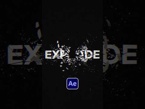 Разрушаем всё в After Effects одним эффектом #tutorial