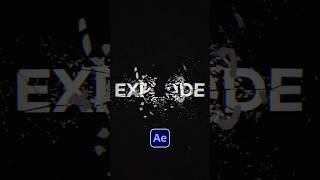 Shatter Anything in After Effects With 1 Effect #tutorial