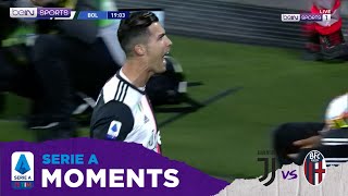 Best of Juventus' Ronaldo vs Bologna | Serie A 19/20 Moments