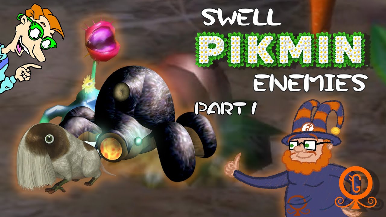 Pikmin Enemies I like Part 1