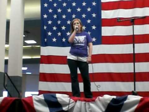 Carol Lewis singing 'Anyway' by Martina McBride