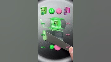 Guess the color, Disgust & Embarrassment  #satisfying #colormixing #sharkzhan