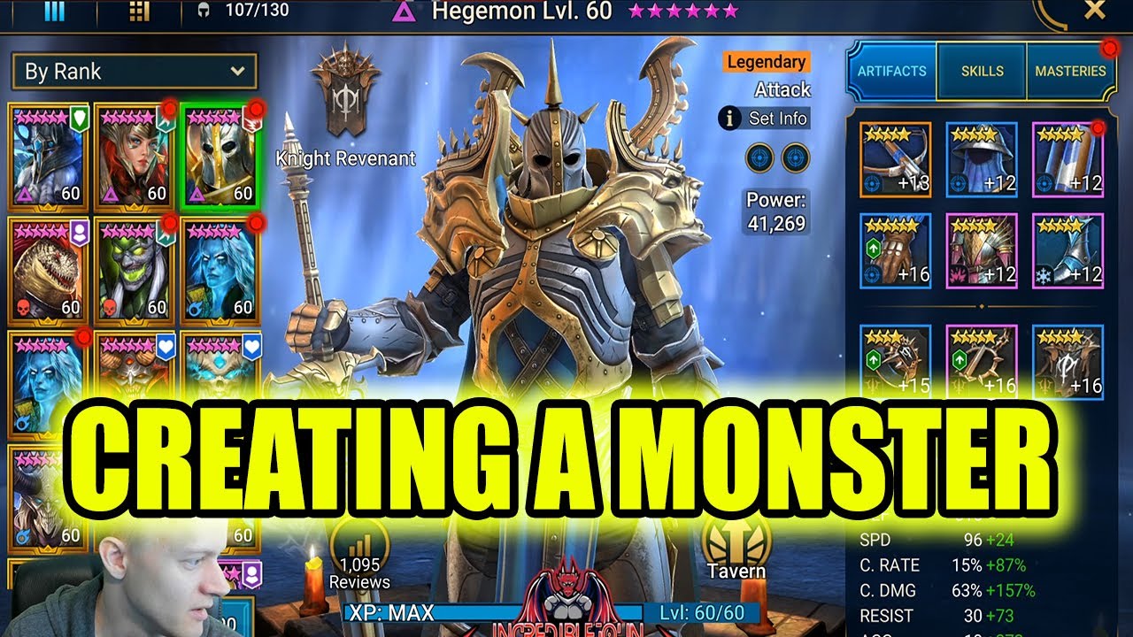 Making A Platinum Arena Team Raid Shadow Legends Youtube