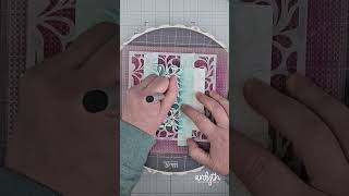 Outline Stencil Christmas Card!