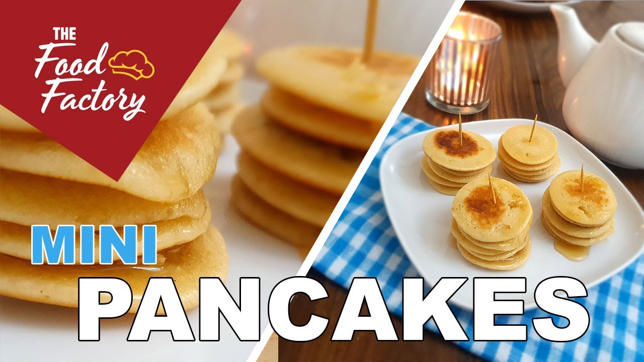 How to make Mini Pancakes | Home made Mini Pancakes | with සිංහල