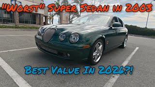 The WORST Super Sedan of the 2000s - Jaguar S-Type R
