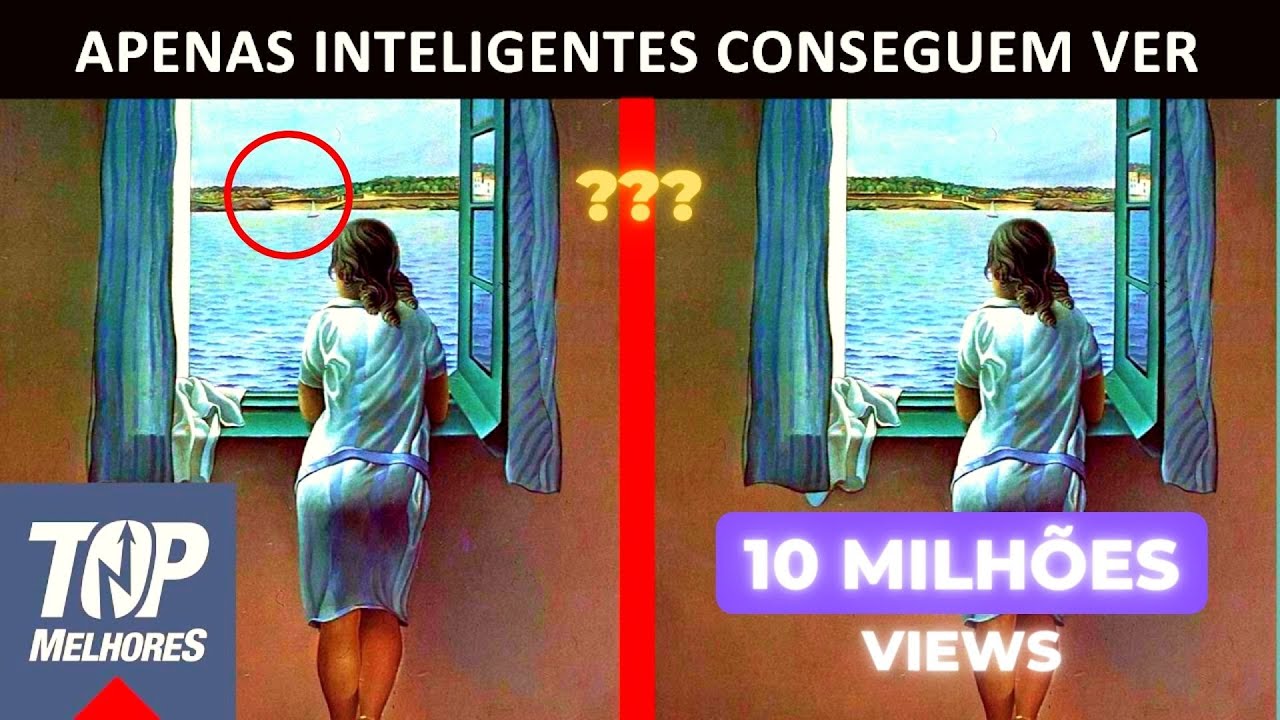 TESTE DE INTELIGÊNCIA (10M PESSOAS) - Apenas Inteligentes Conseguem Ver