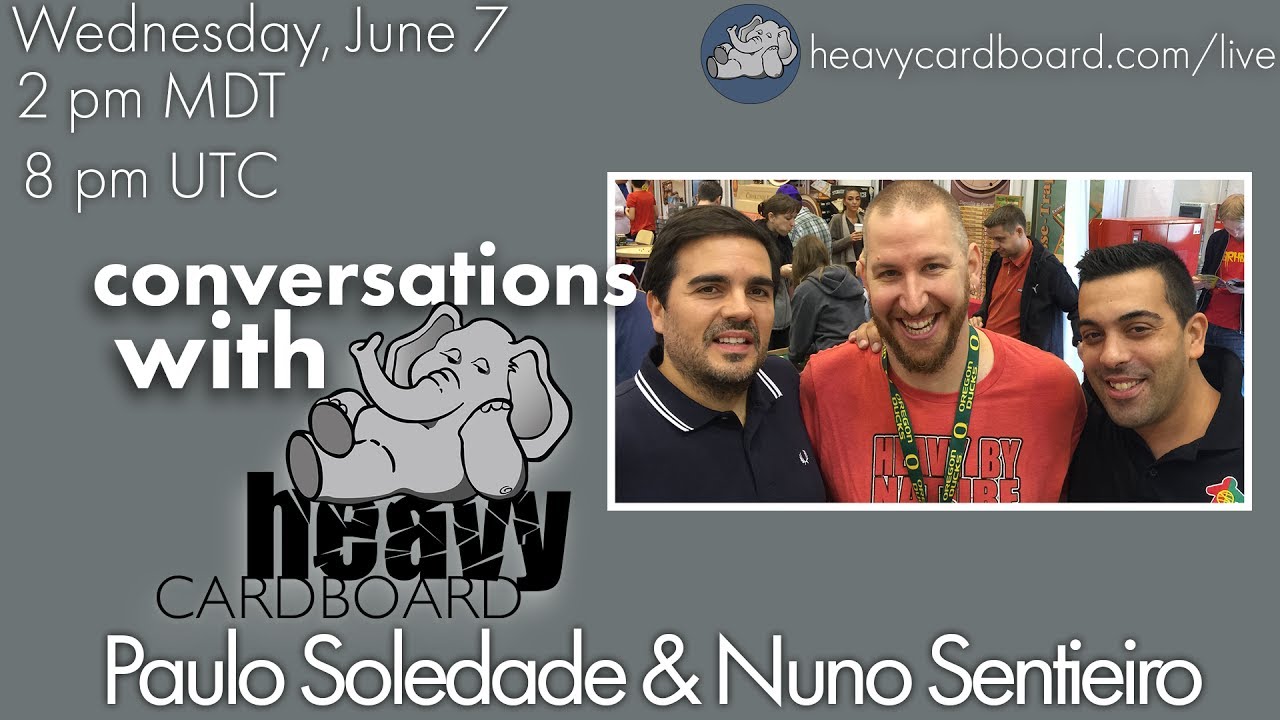 Conversations with Heavy Cardboard:  Paulo Soledade & Nuno Sentieiro