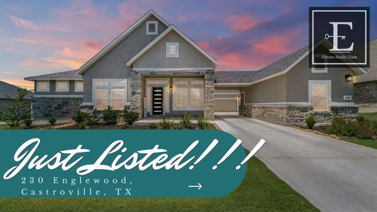 Castroville Texas Home Tour New Luxury Listing YouTube