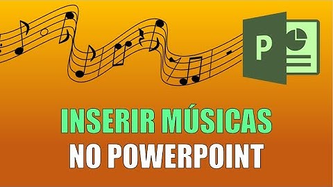 Como colocar MÚSICA NO POWERPOINT - Adicionar Áudio