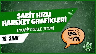 Sabit Hızlı Hareket Grafikleri 10. Sınıf Fizik Konu Anlatımı 2025- 2026