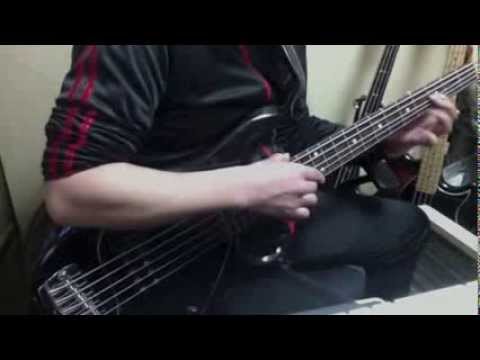 Bass一本で「ダンバイン飛ぶ」を弾いてみた。（テストケース）