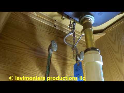 bathroom faucet has no hot water flow part 1 of 2 - YouTube