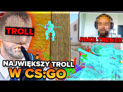 NAJWIĘKSZY TROLL na YOUTUBERACH w CS:GO!