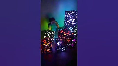 Cubos Minecraft LED RGB