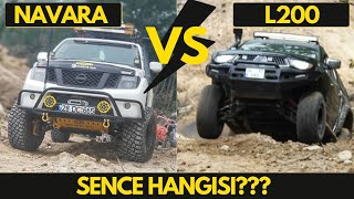 Navara vs L200 : Bitmeyen Çekişme OFF ROAD @TURKEY //