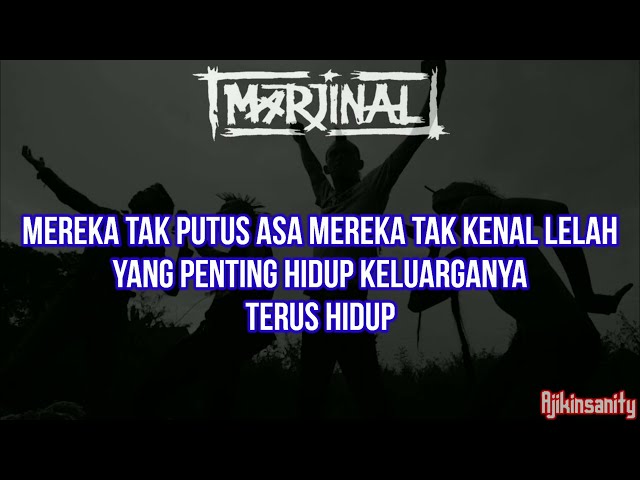 MARJINAL- Buruh Migran Lirik class=