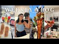 Weekly moving vlog  living alone in la diaries  fall fun  life update  apartment updates  more