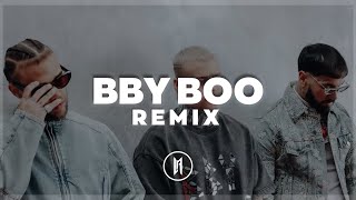 iZaak, Jhayco, Anuel AA - BBY BOO REMIX (Letra)