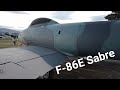 North American F-86E Sabre, Honduran Air Force Walkaround video.