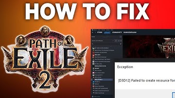 How To Fix Path of Exile 2 D3D12 Failed To Create Resource For Texture Error On PC (2025)