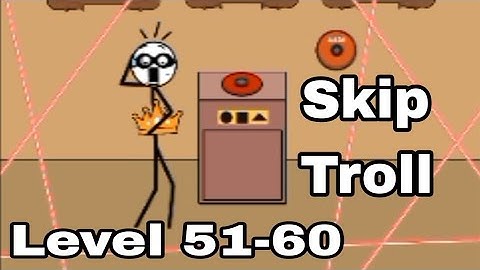 Skip Troll Level 51 to 60 Walkthrough Solution Gameplay-WEEGOON Games