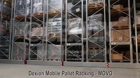Dexion MOVO Mobile Pallet Racking